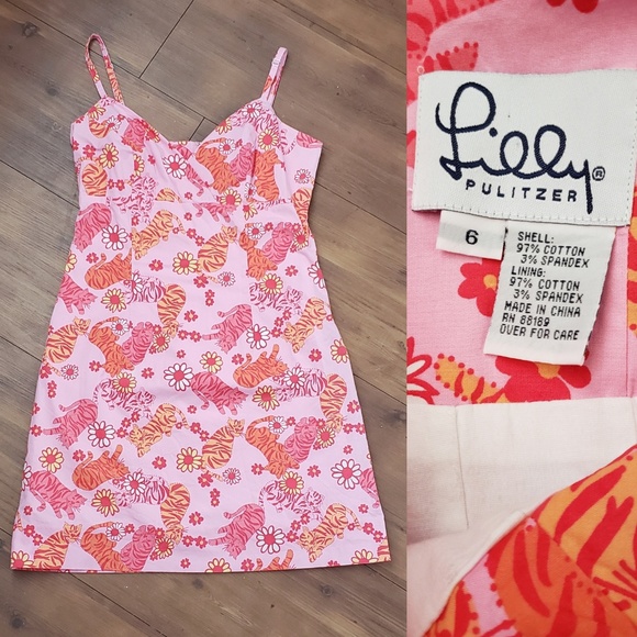 Lilly Pulitzer Dresses & Skirts - Lilly Pulitzer Tiger Dress